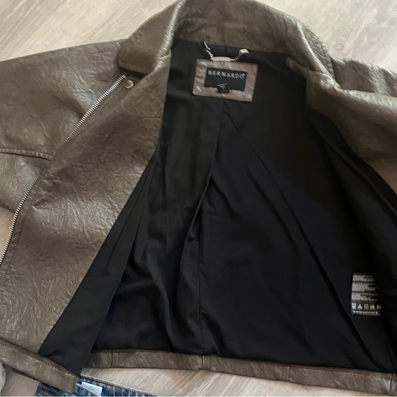 Moto Jacket leather faux - Picture 4 of 9